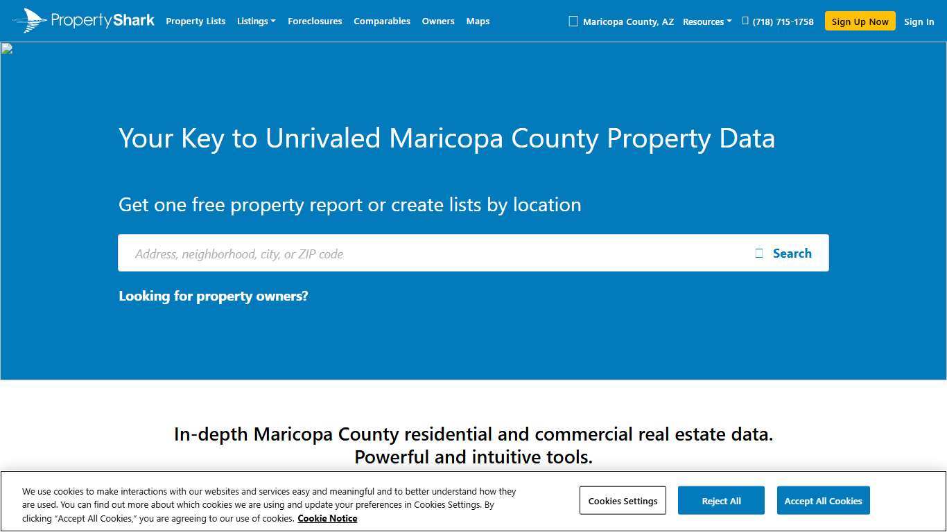 Maricopa County Property Data and Research Tools - PropertyShark